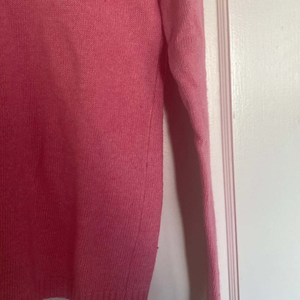 Raspberry Button Sweater - Picture 3 of 5